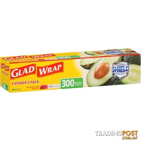 2 x GLAD Products, inc. 1 x Cling Wrap 300m x 33cm & 1 x Cooking Paper 120m