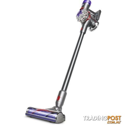 DYSON V8 Handstick Vacuum With Accessories, Grey. NB: Has been used, not in