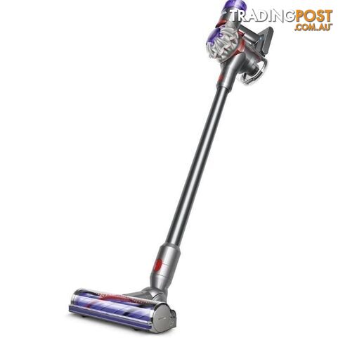 DYSON V8 Handstick Vacuum With Accessories, Grey. NB: Minor use, not in or
