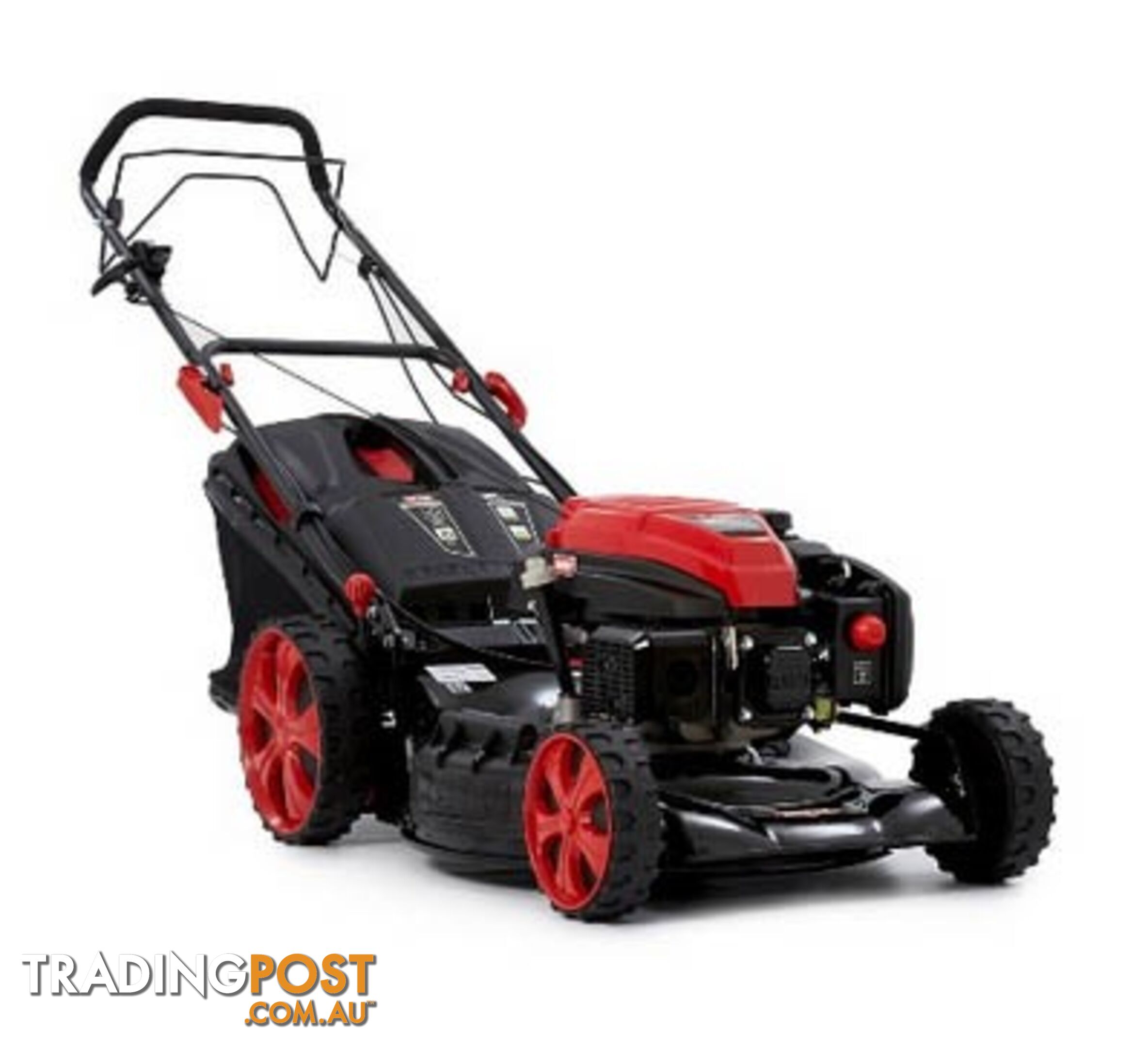 ROVER Endeavour Self Propelled Lawn Mower with 196cc OHV Engine, Grass Catc