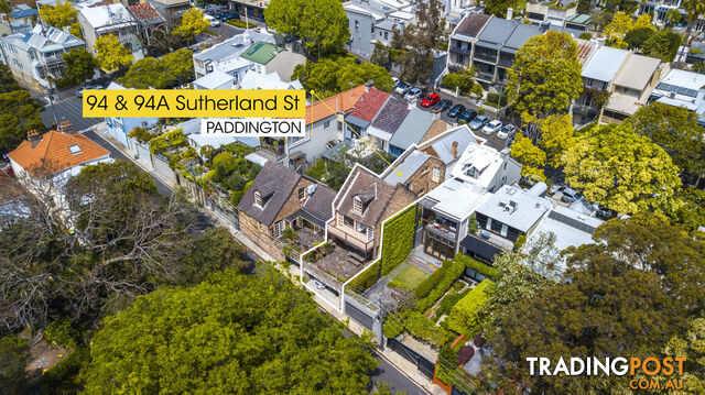 94 & 94A Sutherland Street PADDINGTON NSW 2021