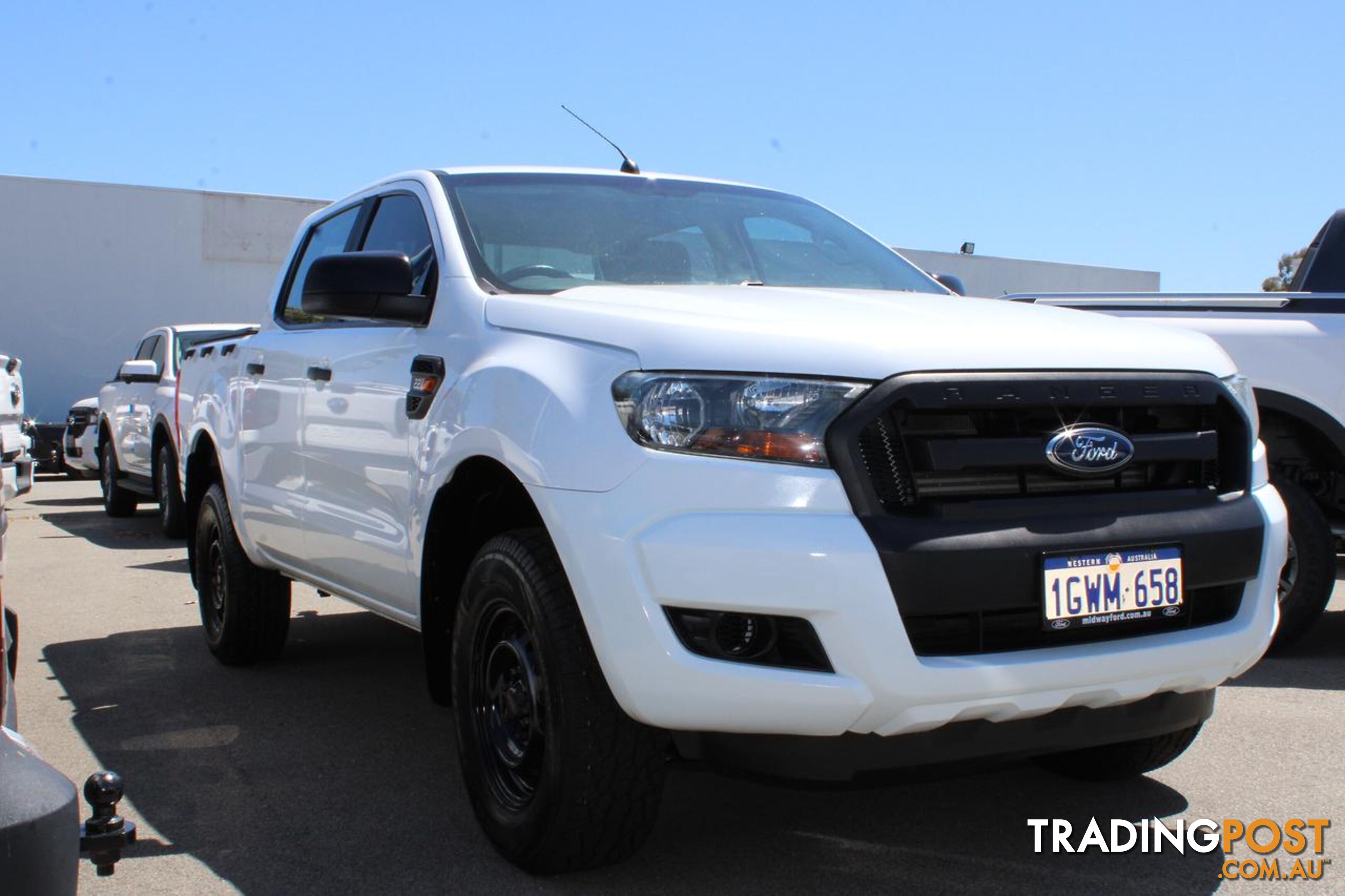 2017 FORD RANGER XL Hi-Rider PX MkII UTILITY