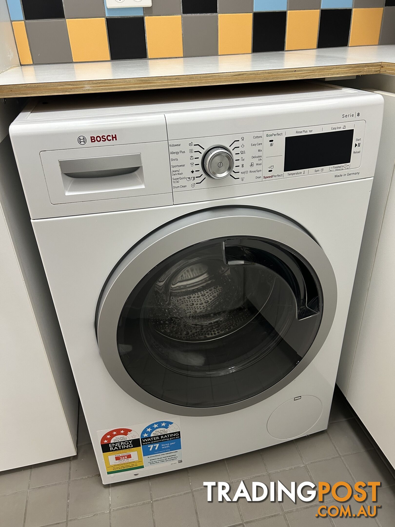 Bosch series 8 washing machine