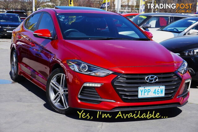 2017 HYUNDAI ELANTRA SR DCT TURBO AD SEDAN