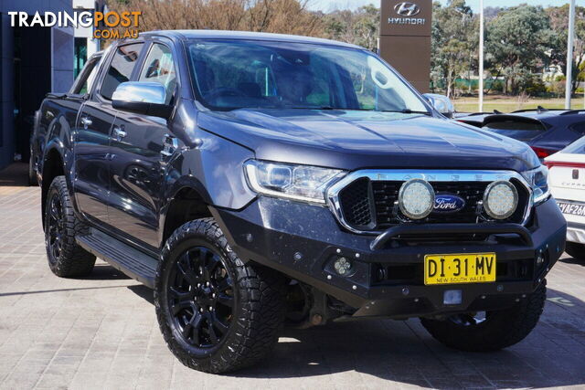 2021 FORD RANGER XLT DOUBLE CAB PX MKIII DOUBLE CAB CHASSIS