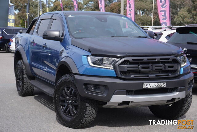 2020 FORD RANGER RAPTOR PX MKIII 2020.25MY DOUBLE CAB PICK UP