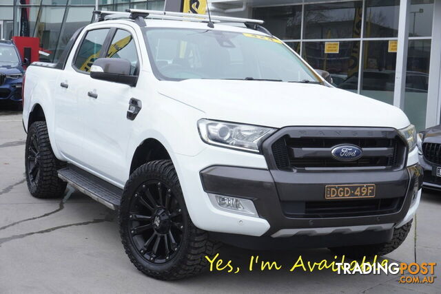 2017 FORD RANGER WILDTRAK DOUBLE CAB PX MKII DOUBLE CAB