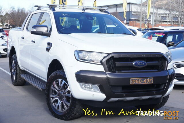 2017 FORD RANGER WILDTRAK DOUBLE CAB PX MKII DOUBLE CAB