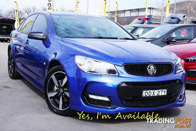 2016 HOLDEN COMMODORE SV6 BLACK VF SERIES II SEDAN