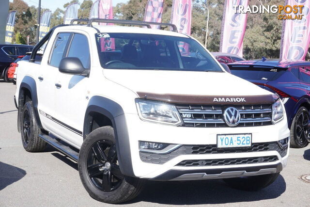 2018 VOLKSWAGEN AMAROK TDI550 4MOTION PERM DARK LABEL 2H MY18 UTILITY