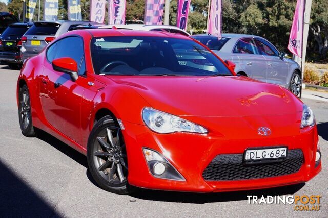 2014 TOYOTA 86 GT ZN6 COUPE