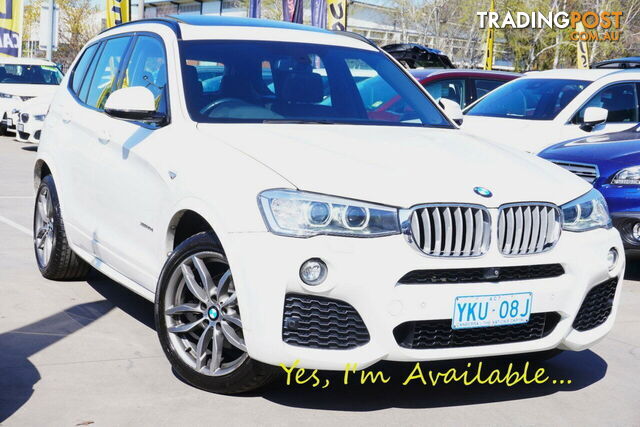 2015 BMW X3 XDRIVE30D STEPTRONIC F25 LCI SUV