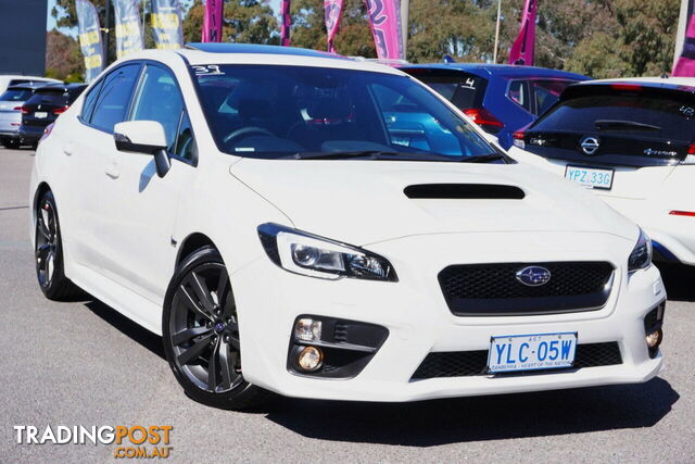 2016 SUBARU WRX PREMIUM LINEARTRONIC AWD VA MY17 SEDAN