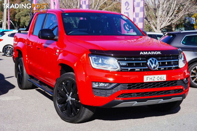 2019 VOLKSWAGEN AMAROK TDI580 4MOTION PERM HIGHLINE BLACK 2H MY19 UTILITY