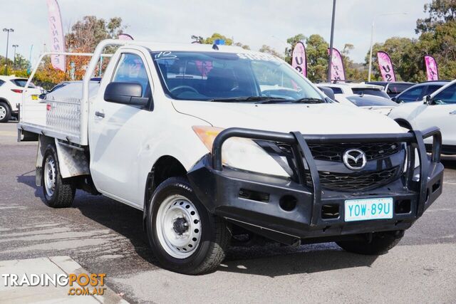 2012 MAZDA BT-50 XT 4X2 UP0YD1 CAB CHASSIS