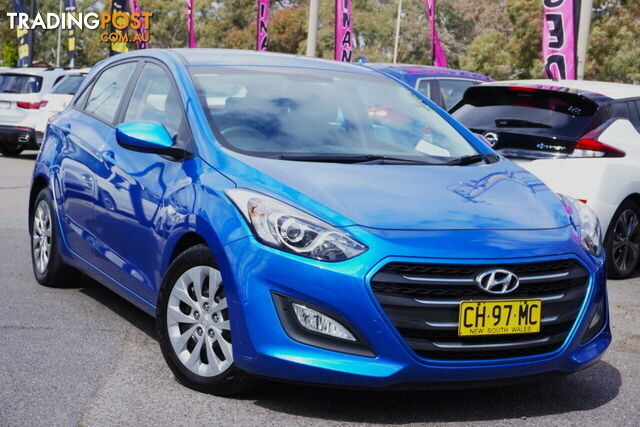 2016 HYUNDAI I30 ACTIVE GD4 SERIES II MY17 HATCHBACK