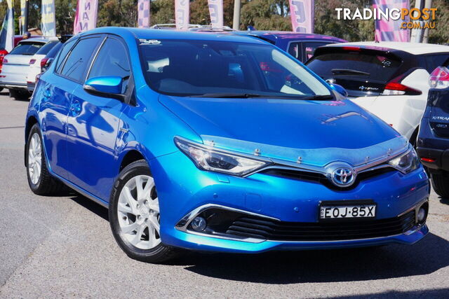 2018 TOYOTA COROLLA HYBRID E-CVT ZWE186R HATCHBACK