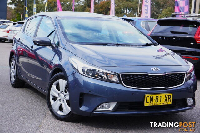 2016 KIA CERATO S YD MY17 HATCHBACK