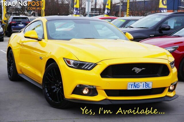 2016 FORD MUSTANG GT FASTBACK FM FASTBACK - COUPE