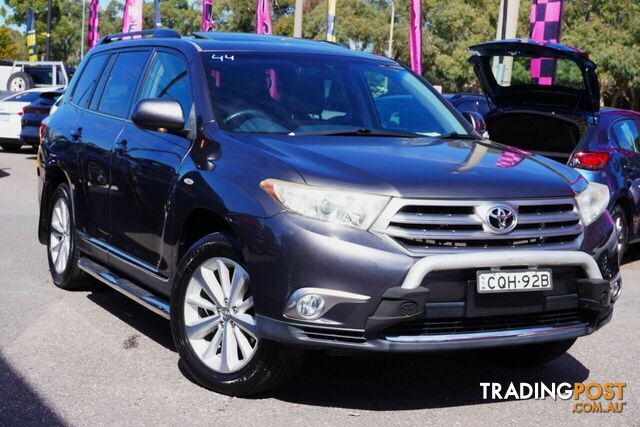 2013 TOYOTA KLUGER ALTITUDE 2WD  SUV
