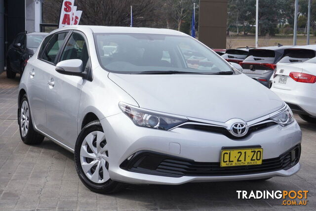 2017 TOYOTA COROLLA ASCENT S-CVT ZRE182R HATCHBACK