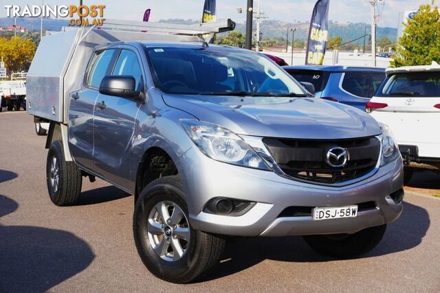 2017 MAZDA BT-50 XT  CAB CHASSIS