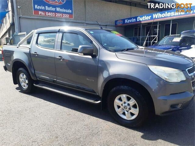 2012 Holden Colorado RG LT (4x4) Grey 6 Speed Automatic Crew Cab Pickup