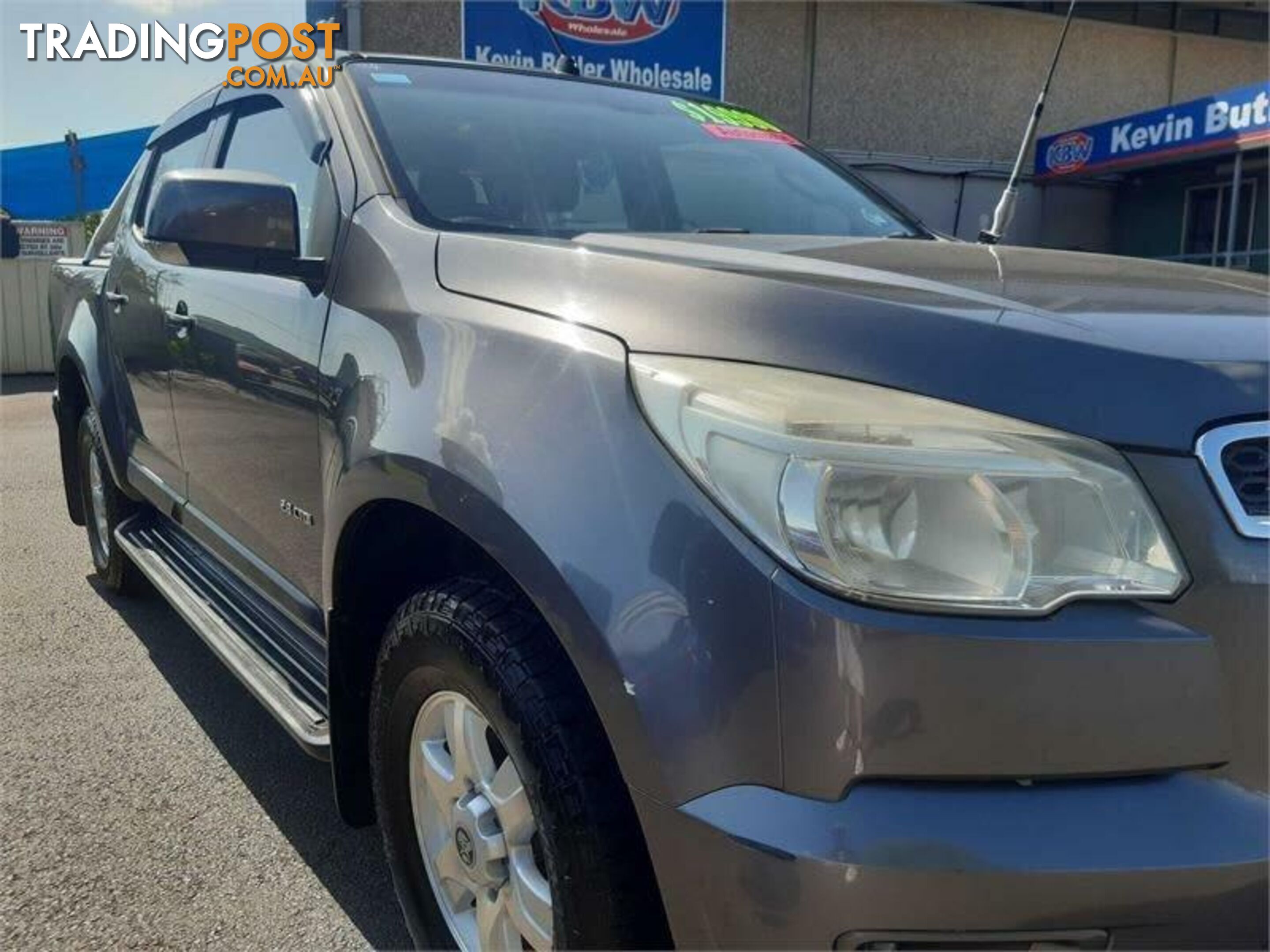 2012 Holden Colorado RG LT (4x4) Grey 6 Speed Automatic Crew Cab Pickup