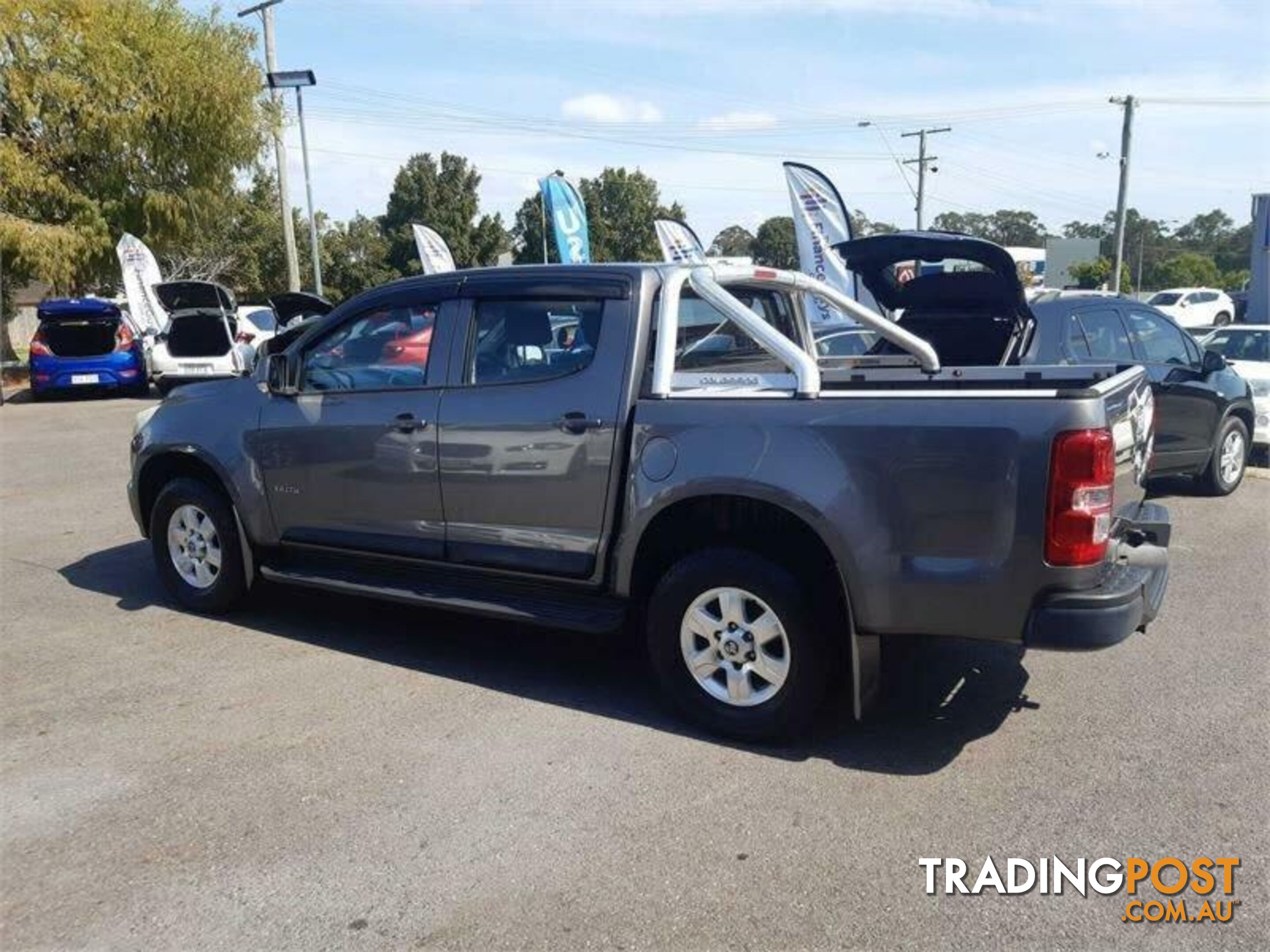 2012 Holden Colorado RG LT (4x4) Grey 6 Speed Automatic Crew Cab Pickup