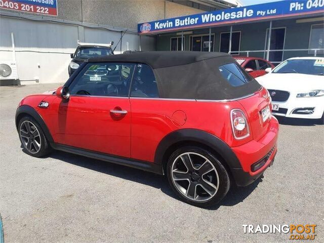 2011 Mini Cooper R55 MY11 S Clubman Red 6 Speed Automatic Wagon