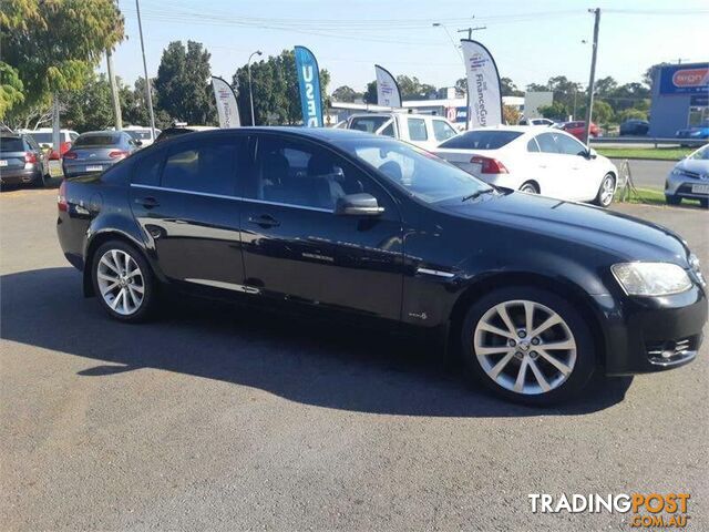 2011 Holden Berlina VE II Black 6 Speed Automatic Sedan