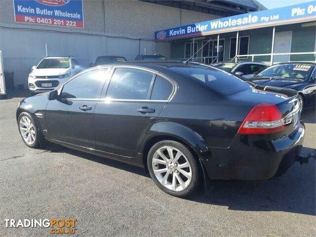 2011 Holden Berlina VE II Black 6 Speed Automatic Sedan