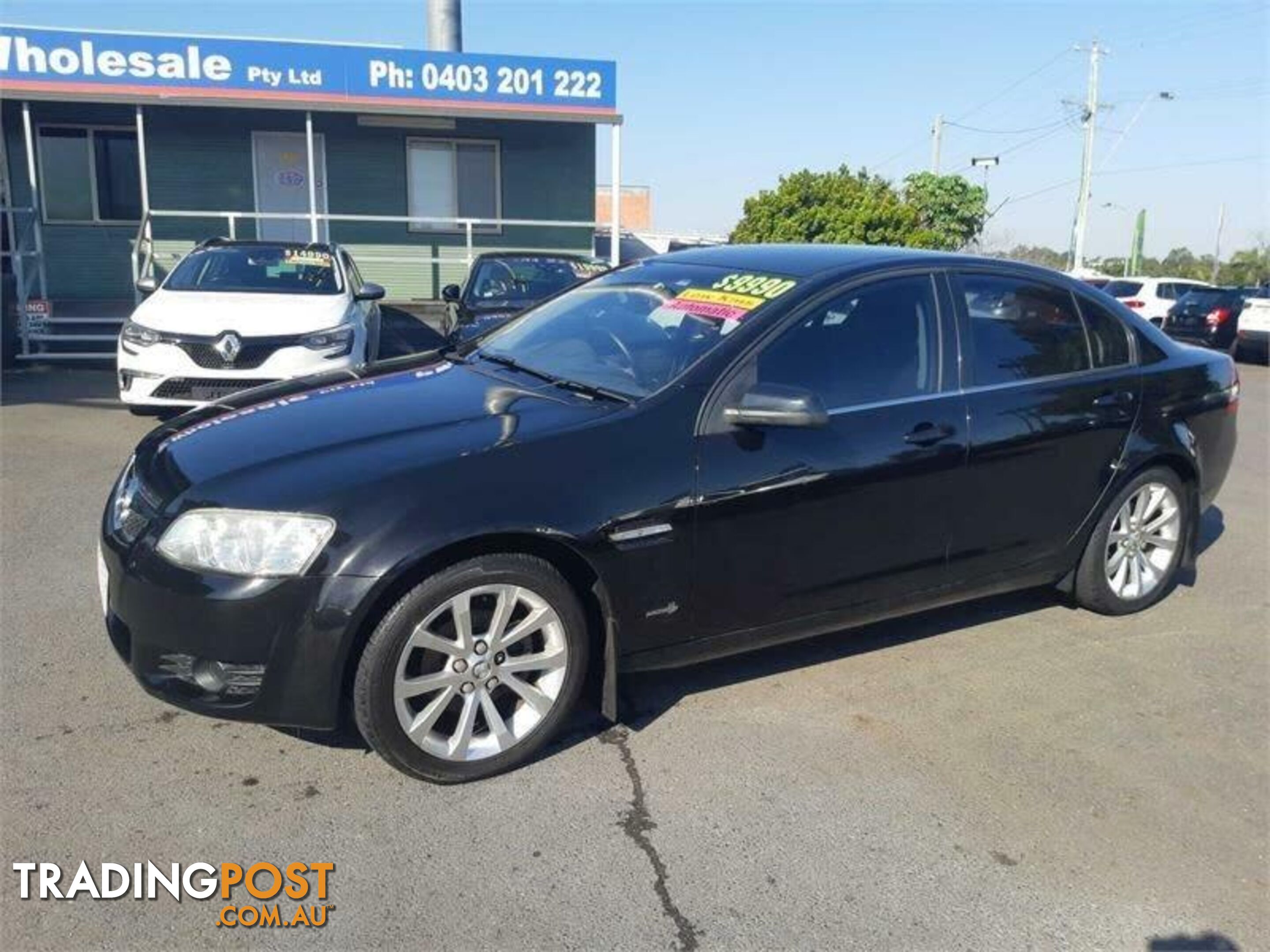 2011 Holden Berlina VE II Black 6 Speed Automatic Sedan