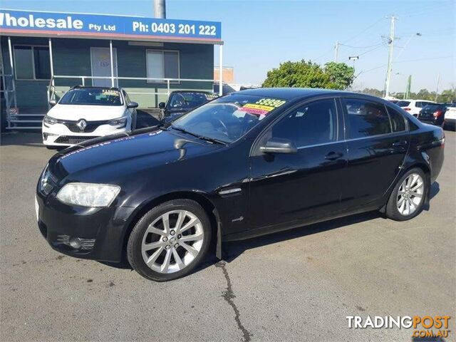 2011 Holden Berlina VE II Black 6 Speed Automatic Sedan