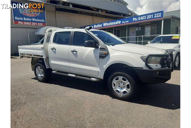 2016 FORD RANGER XL 3.2 (4X4) PX MKII CREW C/CHAS