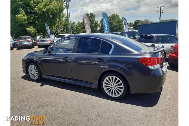 2010 SUBARU LIBERTY 2.5I GT PREMIUM MY10 4D SEDAN