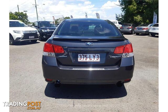 2010 SUBARU LIBERTY 2.5I GT PREMIUM MY10 4D SEDAN