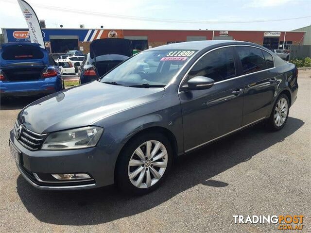 2013 Volkswagen Passat 3C MY14 118 TSI Grey 7 Speed Auto Direct Shift Sedan