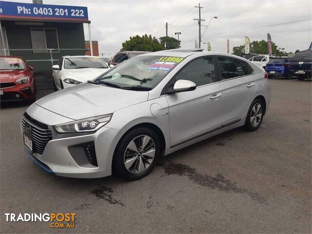 2019 Hyundai Ioniq AE.2 Plug-IN Hybrid Premium Silver, Chrome 6 Speed Auto Dual Clutch Hatchback