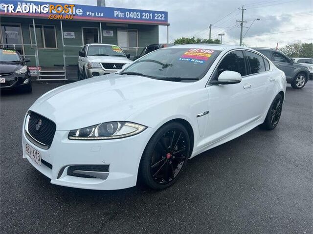 2014 Jaguar XF MY14 2.0 Premium Luxury White 8 Speed Automatic Sedan