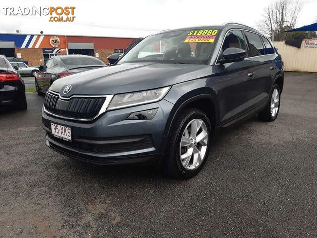 2017 Skoda Kodiaq NS MY18 132 TSI (4x4) Grey 7 Speed Auto Direct Shift Wagon