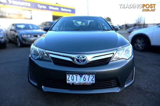 2013 TOYOTA CAMRY   SEDAN