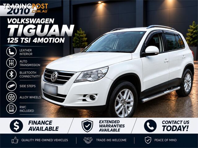 2010 Volkswagen Tiguan Wagon 125TSI 5N MY11
