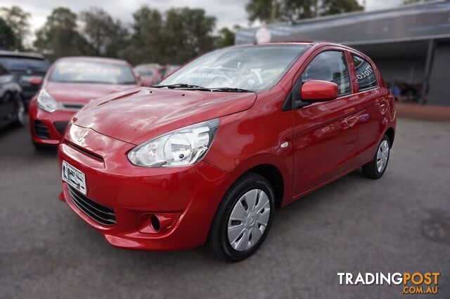 2013 MITSUBISHI MIRAGE   HATCHBACK