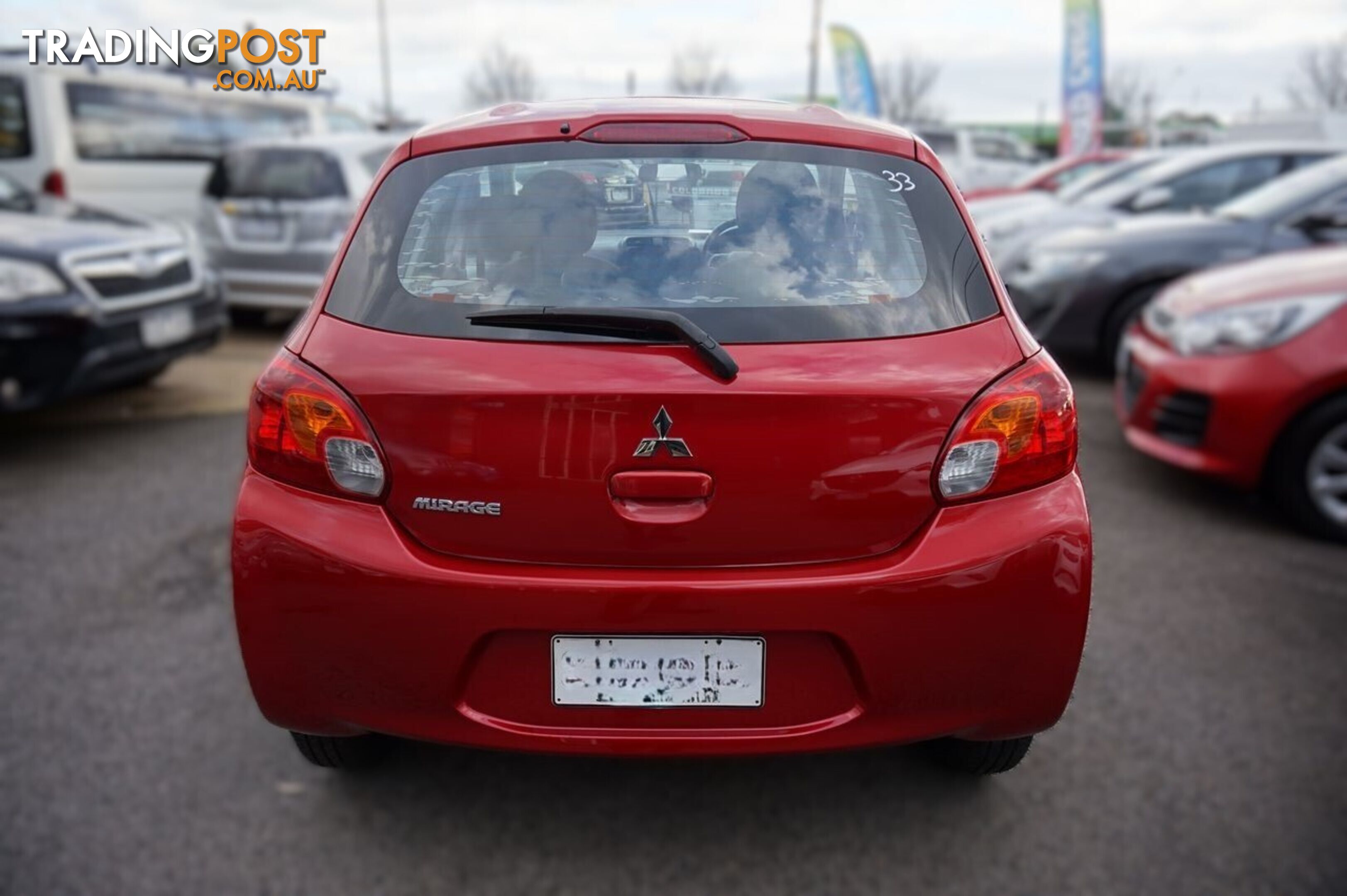 2013 MITSUBISHI MIRAGE   HATCHBACK