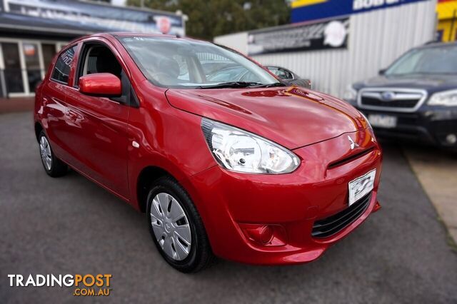 2013 MITSUBISHI MIRAGE   HATCHBACK