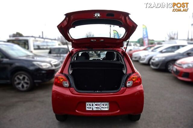 2013 MITSUBISHI MIRAGE   HATCHBACK