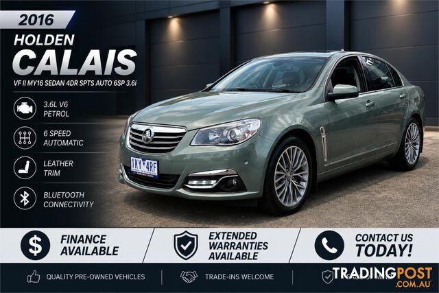 2016 Holden Calais Sedan VF II MY16
