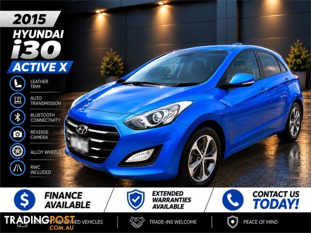 2015 Hyundai i30 Hatchback Active X GD4 Series II MY16