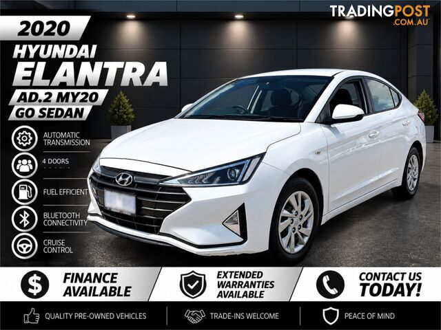 2020 Hyundai Elantra Sedan Go AD.2 MY20